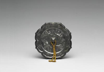 图片[2]-Foliated bronze mirror with four deities, high Tang dynasty, 8th century-China Archive